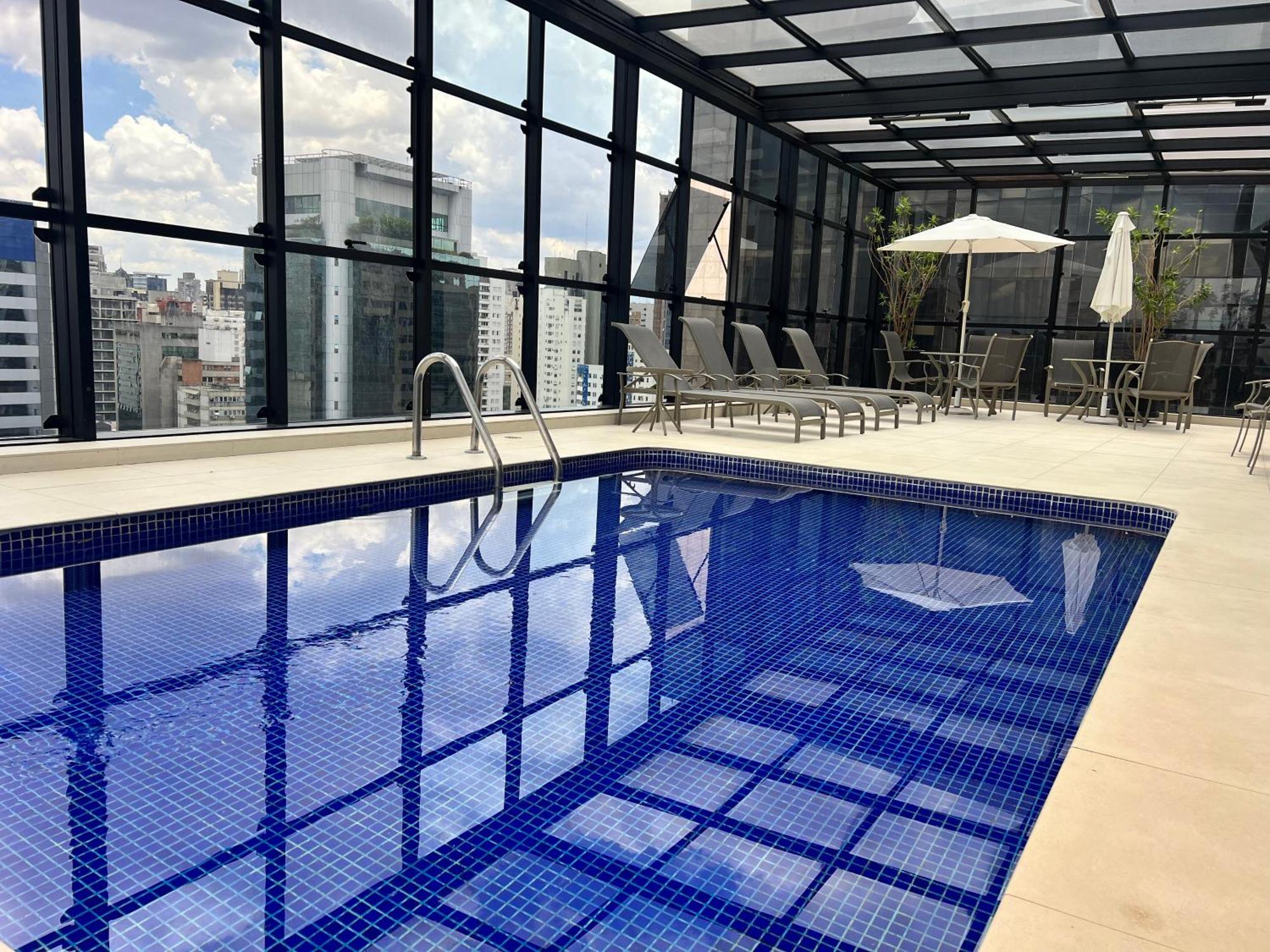 Flat-Hotel Faria Lima Itaim Sao Paulo, Garagem Inclusa ! Extérieur photo